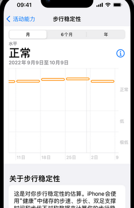 无锡iPhone手机维修如何在iPhone开启'步行稳定性通知'
