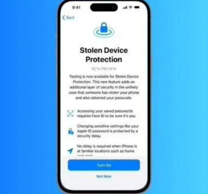 无锡苹果授权维修店分享被盗设备保护功能开启方法 